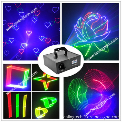 4D 1W RGB Laser Projector Show Discotheque (L4D1WRGB)